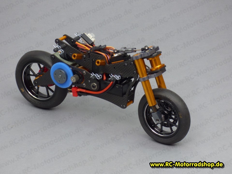 Z-218B: Motorradmodell Z-218B im Maßstab 1:8 von ZH-Racing (inkl. Brushless-Set + 2 Servos) Z-218B